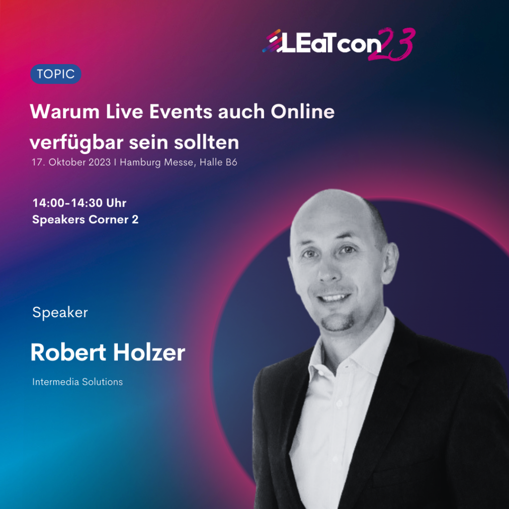 Live Events Online verfügbar